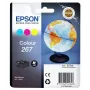 Epson Globe embalagem individual cor 267 cartucho de tinta, ciano, magenta, amarelo, tinta pigmentada, 6,7 ml, 1 unid., 200 páginas