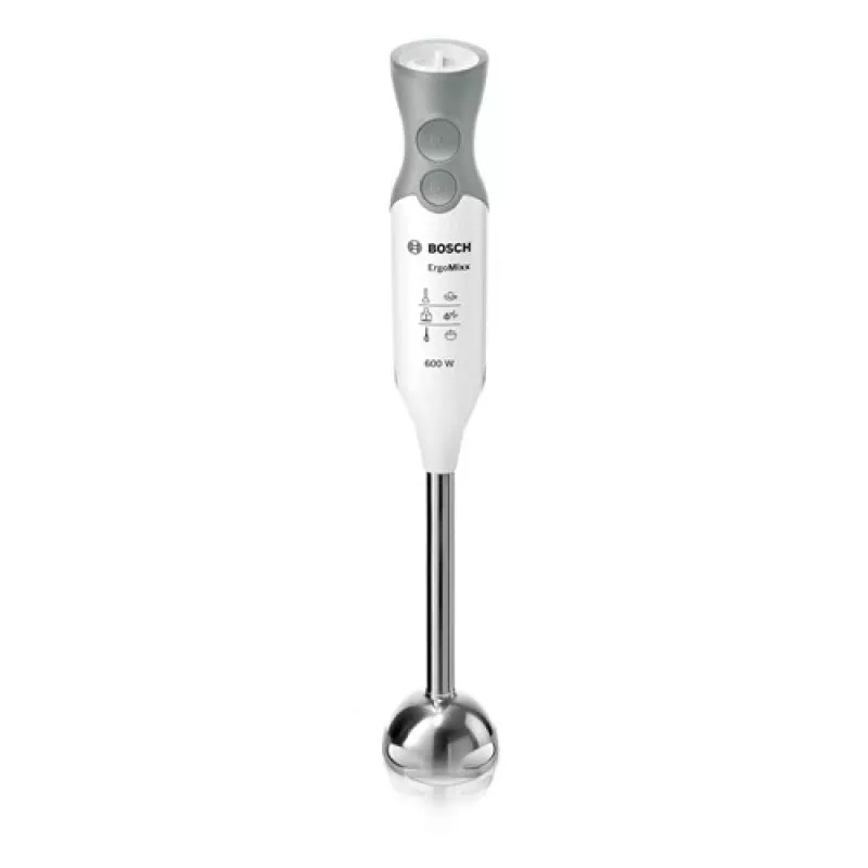 Bosch MSM66110 liquidificadora varinha mágica 600 W cinzento, branco