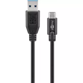 Cabo de carregamento USB-C para USB-A Goobay 67999