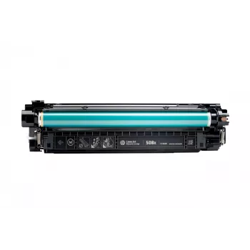 HP 508X High Yield cartucho de toner original LaserJet preto, 12.500 páginas, preto, 1 unid.