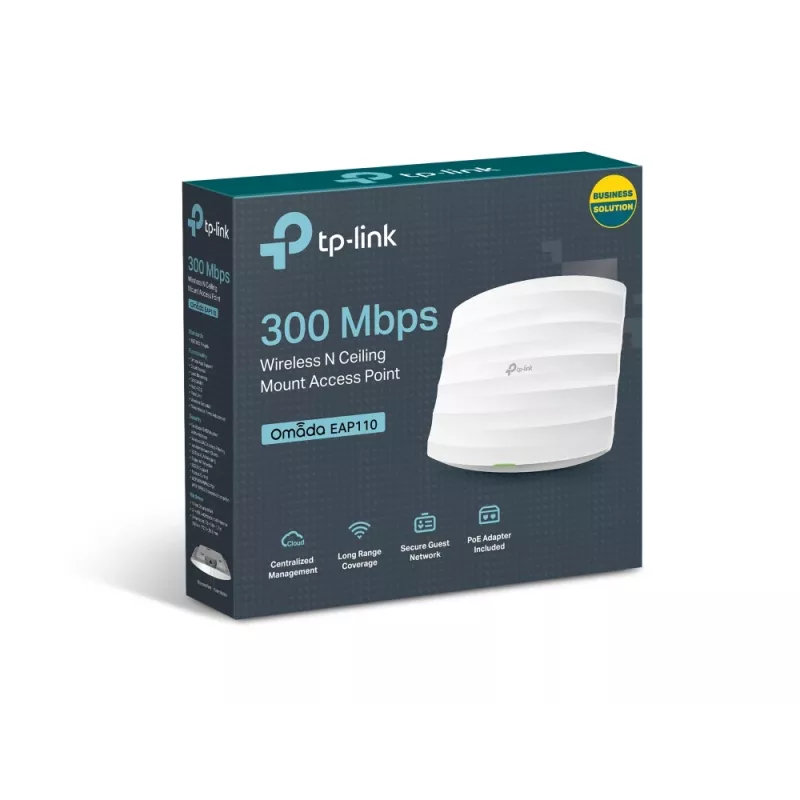 TP-Link Omada 300Mbps Wireless N ponto de acesso de montagem no teto