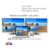 Estação de acoplamento mini CLUB3D USB 3.2 Gen 1 4K UHD a 30 Hz design ultra-slim