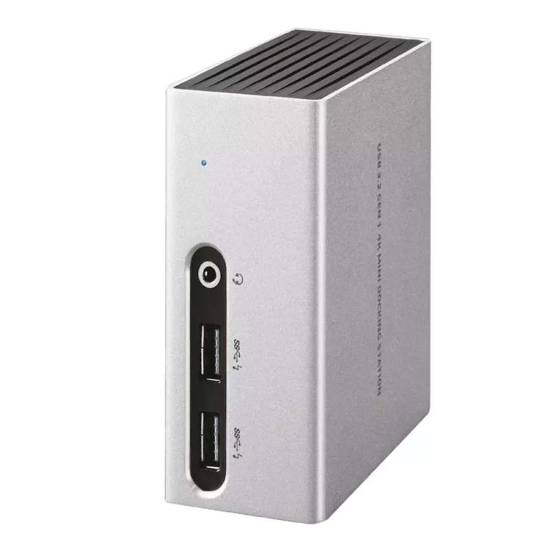 Estação de acoplamento mini CLUB3D USB 3.2 Gen 1 4K UHD a 30 Hz design ultra-slim