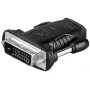 Adaptador de cabo HDMI 19 pinos fêmea DVI-D 24+1 pinos macho Goobay 68482
