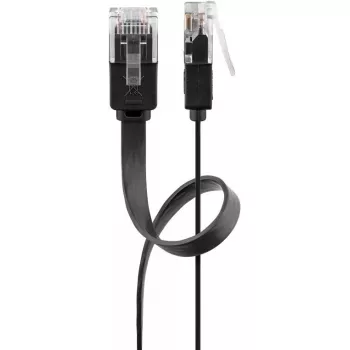 Cabo de rede Goobay 95387 RJ-45 Cat6 5 m preto