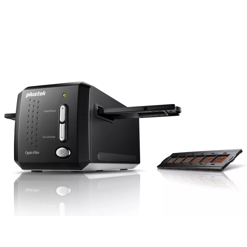 Scanner de filmes/diapositivos Plustek OpticFilm 8200i SE 7200 x 7200 DPI preto