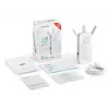 Extensor TP-LINK RE450 802.11ac, 2,4 GHz/5 GHz, 450+1300 Mbit/s, 10/100/1000 Mbit/s, portas Ethernet LAN (RJ-45) 1, tipo de antena 3x externa