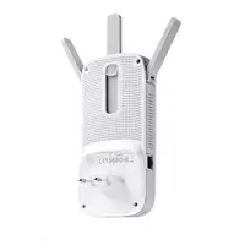 Extensor TP-LINK RE450 802.11ac, 2,4 GHz/5 GHz, 450+1300 Mbit/s, 10/100/1000 Mbit/s, portas Ethernet LAN (RJ-45) 1, tipo de antena 3x externa