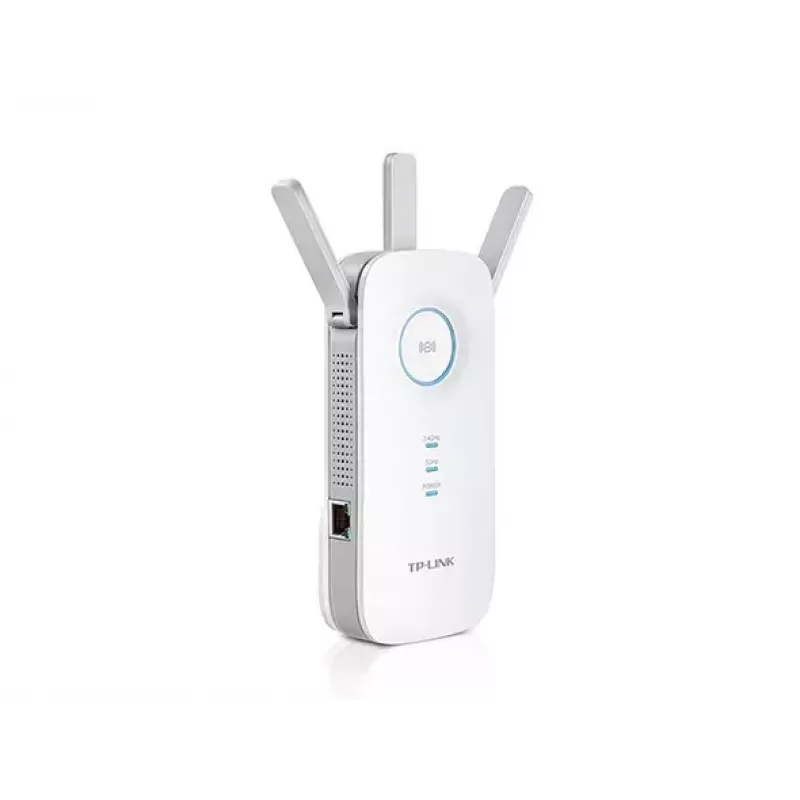 Extensor TP-LINK RE450 802.11ac, 2,4 GHz/5 GHz, 450+1300 Mbit/s, 10/100/1000 Mbit/s, portas Ethernet LAN (RJ-45) 1, tipo de antena 3x externa