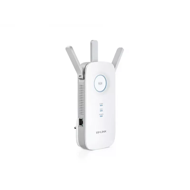 Extensor TP-LINK RE450 802.11ac, 2,4 GHz/5 GHz, 450+1300 Mbit/s, 10/100/1000 Mbit/s, portas Ethernet LAN (RJ-45) 1, tipo de antena 3x externa