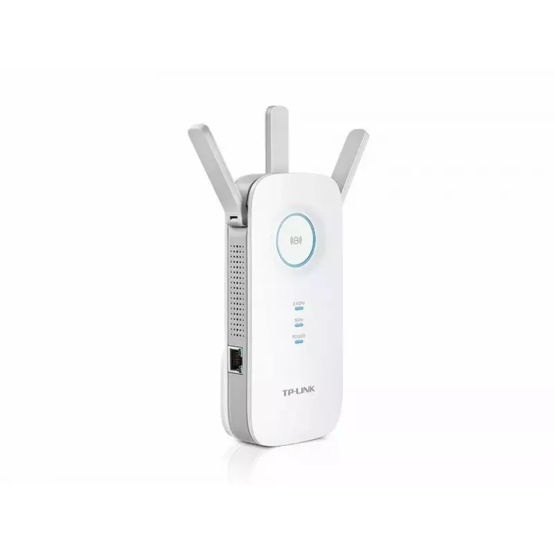 Extensor TP-LINK RE450 802.11ac, 2,4 GHz/5 GHz, 450+1300 Mbit/s, 10/100/1000 Mbit/s, portas Ethernet LAN (RJ-45) 1, tipo de antena 3x externa
