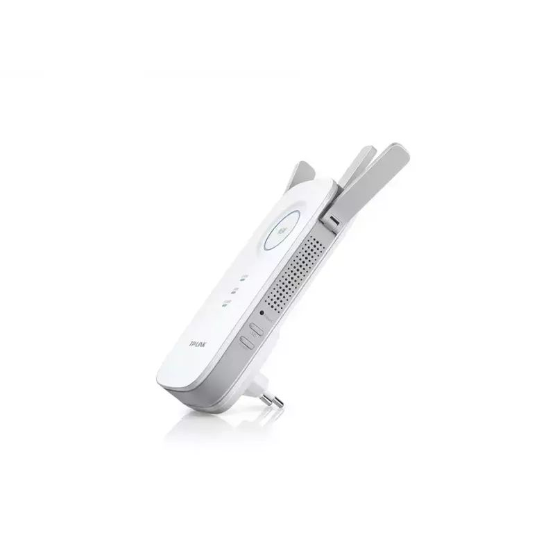 Extensor TP-LINK RE450 802.11ac, 2,4 GHz/5 GHz, 450+1300 Mbit/s, 10/100/1000 Mbit/s, portas Ethernet LAN (RJ-45) 1, tipo de antena 3x externa
