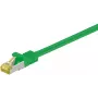 Cabo de rede Goobay patch cable RJ45 CAT 6A S/FTP 3 m verde