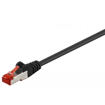 Cabo de rede Goobay 95508 RJ-45 Cat6 3 m preto