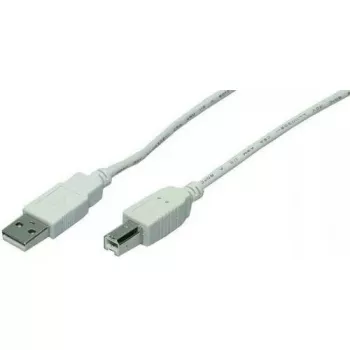 Cabo USB LogiLink 5 m USB 2.0 USB A Mini-USB B cinzento