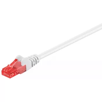 Cabo de rede Goobay cabo de patch CAT 6 RJ-45 Cat6 3 m branco