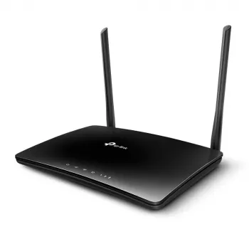 Router sem fios TP-Link Archer MR200 Fast Ethernet dual-band (2,4 GHz / 5 GHz) 4G preto