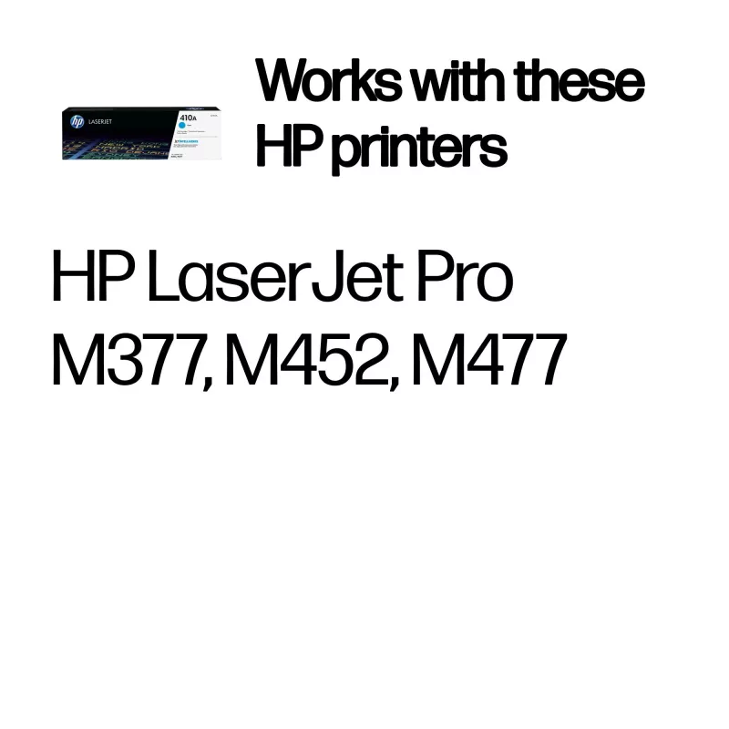 Cartucho de toner HP CF411A M452DN 2300 páginas ciano