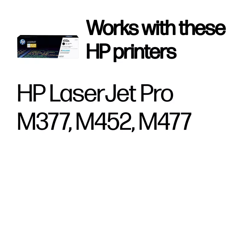 HP 410A cartucho de toner LaserJet original preto, 2300 páginas, preto, 1 unidade