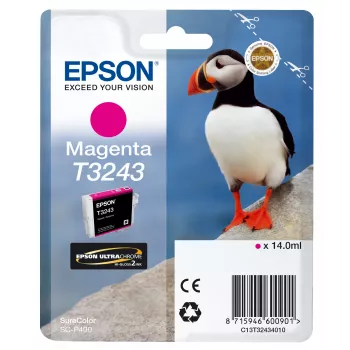 Epson T3243 cartucho de tinta, magenta