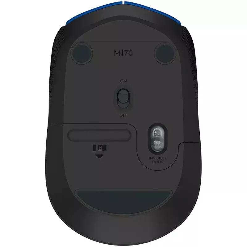 Logitech M171 rato RF sem fios ótico 1000 DPI, azul