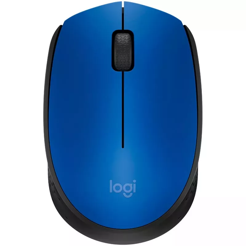 Logitech M171 rato RF sem fios ótico 1000 DPI, azul