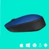 Logitech M171 rato RF sem fios ótico 1000 DPI, azul