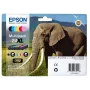 Epson Elephant multipack 6 cores 24XL tinta Claria Photo HD
