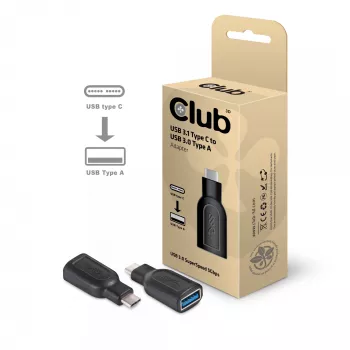 Adaptador USB 3.1 Type-C para USB 3.0 CLUB3D CAA-1521