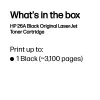HP 26A cartucho de toner LaserJet original preto, 3100 páginas, preto, 1 unidade