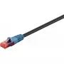 Cabo de rede Goobay 94392 RJ-45 Cat6 20 m preto