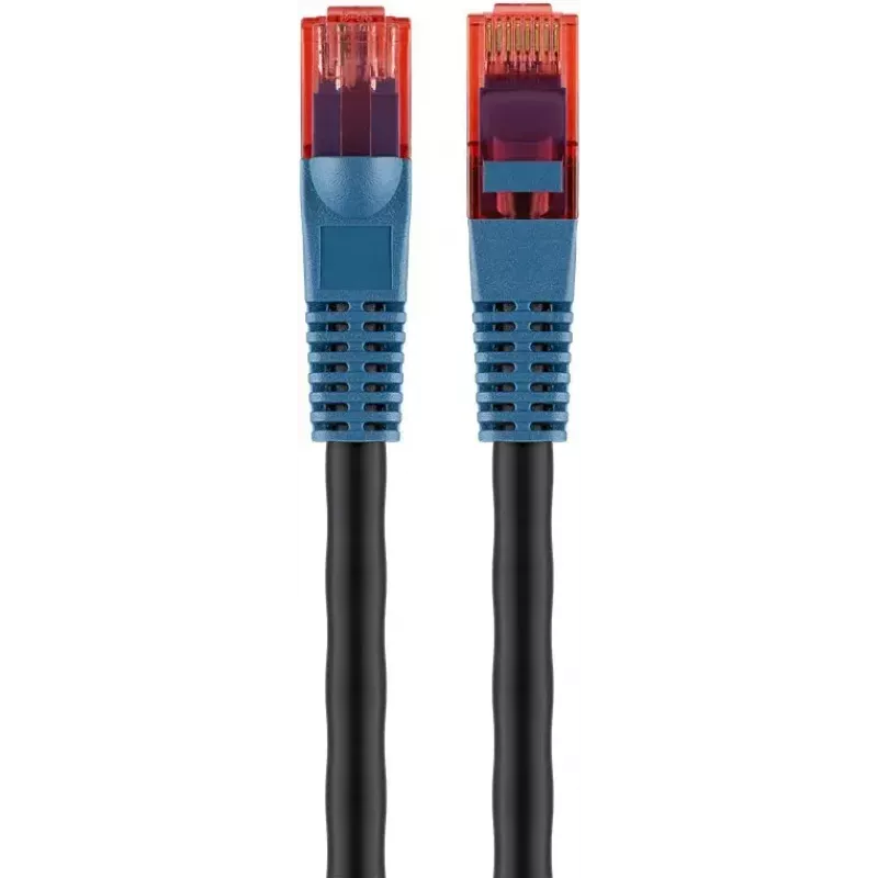 Cabo de rede Goobay 94397 RJ-45 Cat6 75 m preto