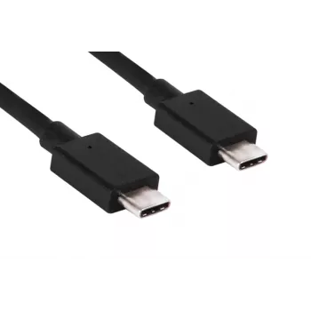 CLUB3D USB Gen2 Type C Vídeo 4K60Hz, dados 10Gbit/s e carregamento 100W 1 metro M/F