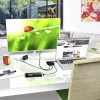 CLUB3D USB Type C para VGA + USB 3.0 + USB Type C Carregamento Mini Dock