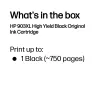 HP 903XL Tinteiro original, preto, alta capacidade