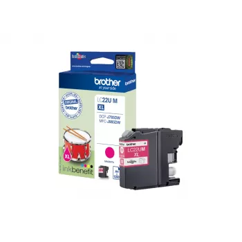Brother LC22UM Tinteiro 1 unid. original alta capacidade (XL) magenta