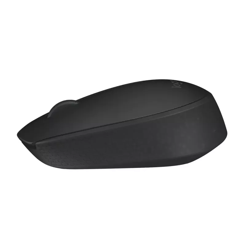Rato ótico sem fio Logitech B170 RF, ambidestro, 3 botões, preto, alcance de 10 m, até 12 meses de autonomia da bateria