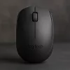 Rato ótico sem fio Logitech B170 RF, ambidestro, 3 botões, preto, alcance de 10 m, até 12 meses de autonomia da bateria