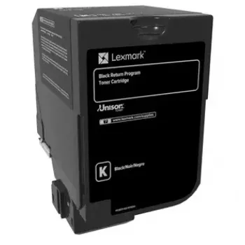 Cartucho de toner Lexmark 74C20K0 1500 páginas preto