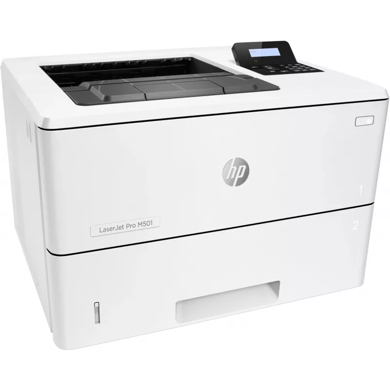 HP LaserJet Pro M501dn, Laser, 600 x 600 DPI, A4, 43 ppm, impressão frente e verso, preparada para rede