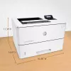 HP LaserJet Pro M501dn, Laser, 600 x 600 DPI, A4, 43 ppm, impressão frente e verso, preparada para rede