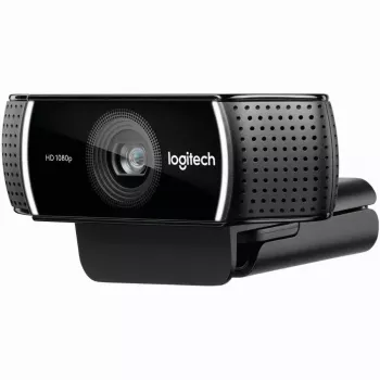 Webcam Logitech C922 1920 x 1080 pixels USB Preto