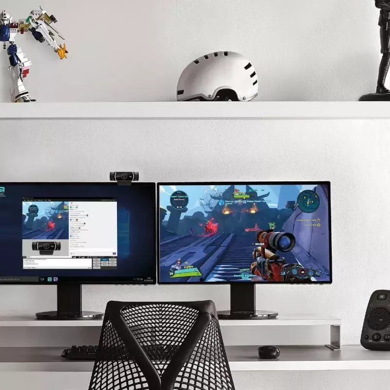 Webcam Logitech C922 1920 x 1080 pixels USB Preto