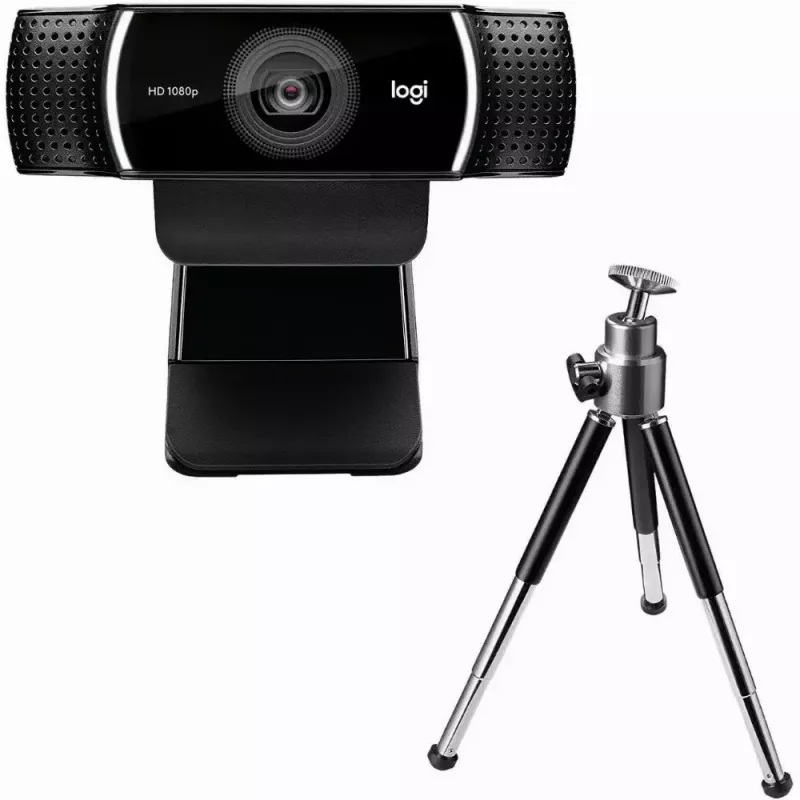 Webcam Logitech C922 1920 x 1080 pixels USB Preto