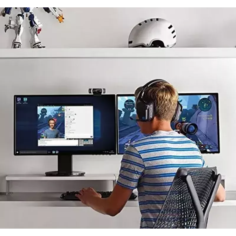 Webcam Logitech C922 1920 x 1080 pixels USB Preto