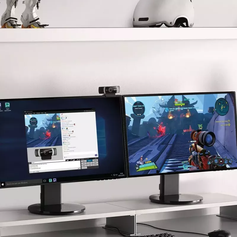 Webcam Logitech C922 1920 x 1080 pixels USB Preto
