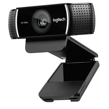 Webcam Logitech C922 1920 x 1080 pixels USB Preto