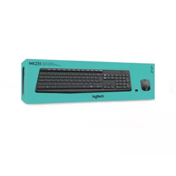 Conjunto de teclado e rato sem fios Logitech MK235
