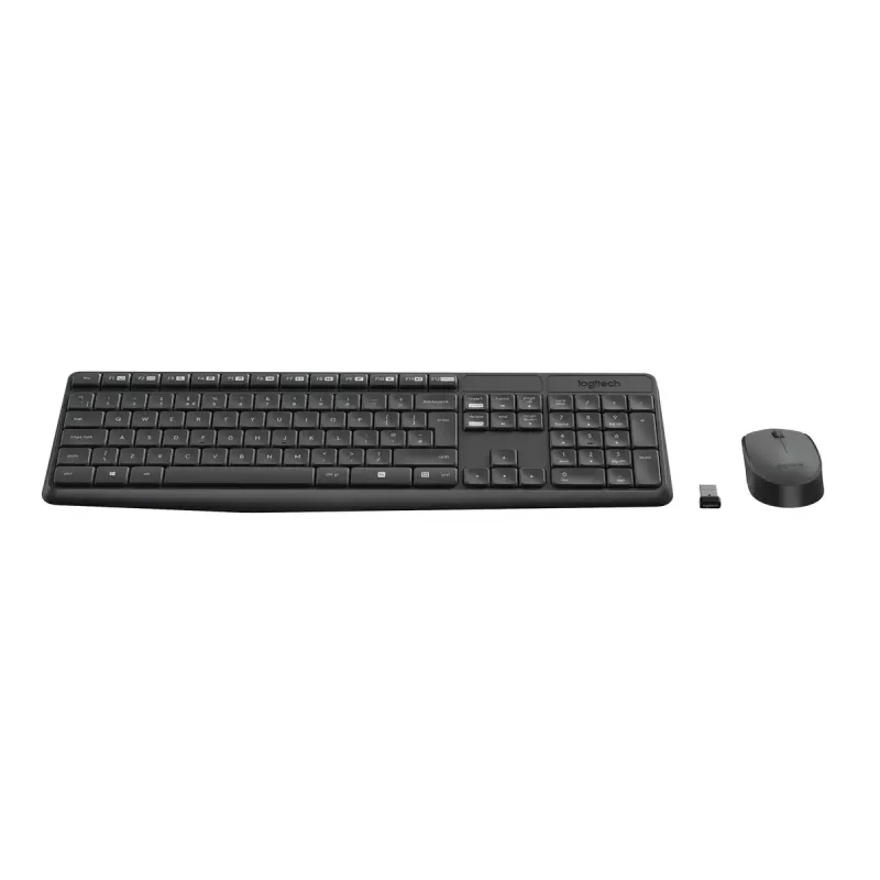 Conjunto de teclado e rato sem fios Logitech MK235