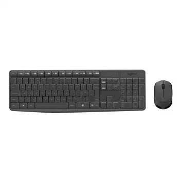 Conjunto de teclado e rato sem fios Logitech MK235